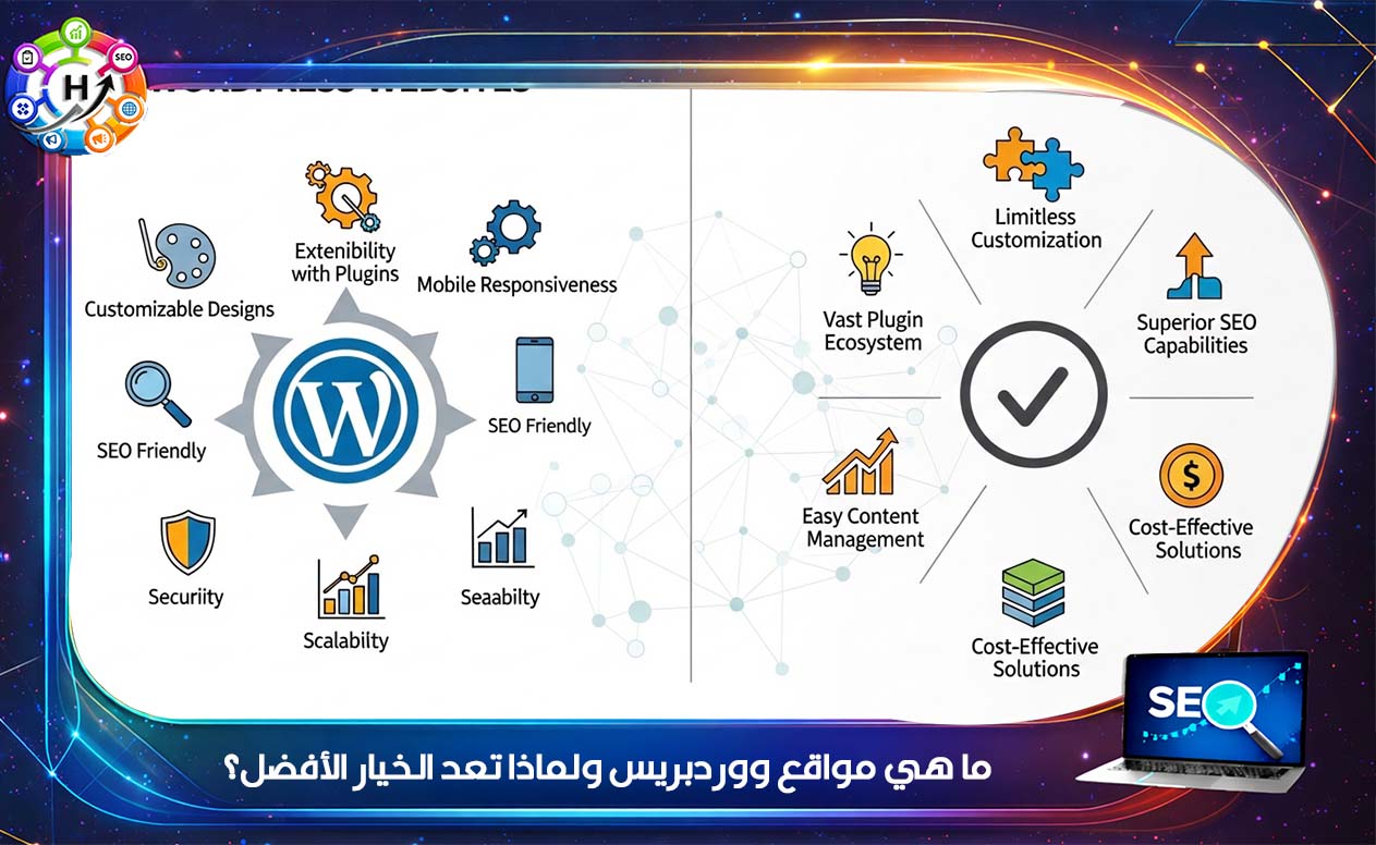 انشاء مواقع ووردبريس