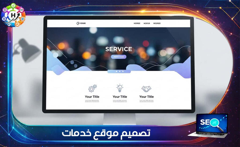 تصميم موقع خدمات